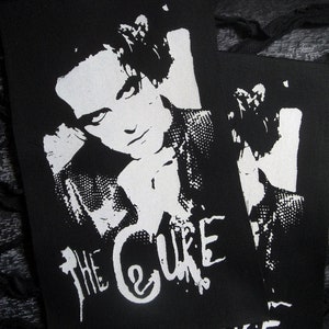 The Cure Robert Smith Post Punk Sew-on Patch