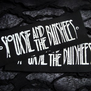 Siouxsie and the Banshees Post Punk Sew-on Patch image 1