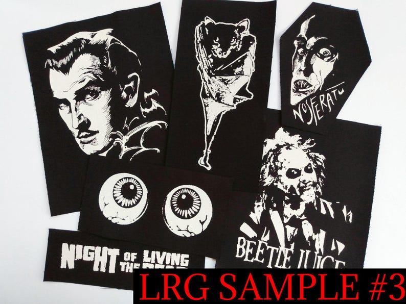 Mystery Packs for Horror & Halloween Sew-on Patches image 4