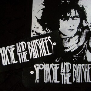 Siouxsie and the Banshees Post Punk Sew-on Patch image 4