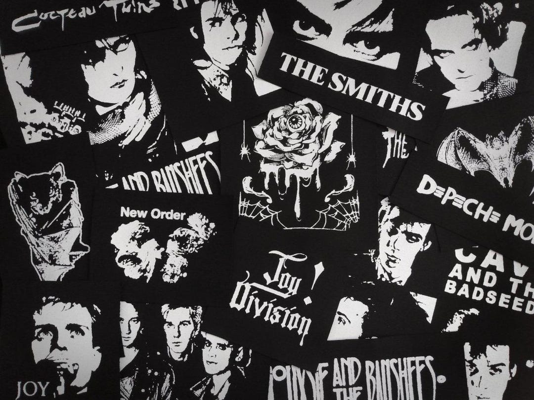 Mystery Packs for Post Punk & Goth Sew-on Patches - Etsy