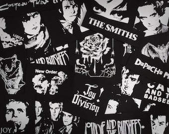 Mystery Packs for Post Punk & Goth Sew-on Patches