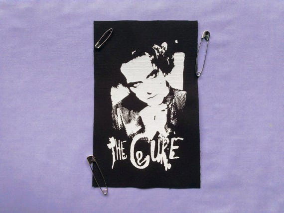 The Cure Robert Smith Post Punk Sew-on Patches