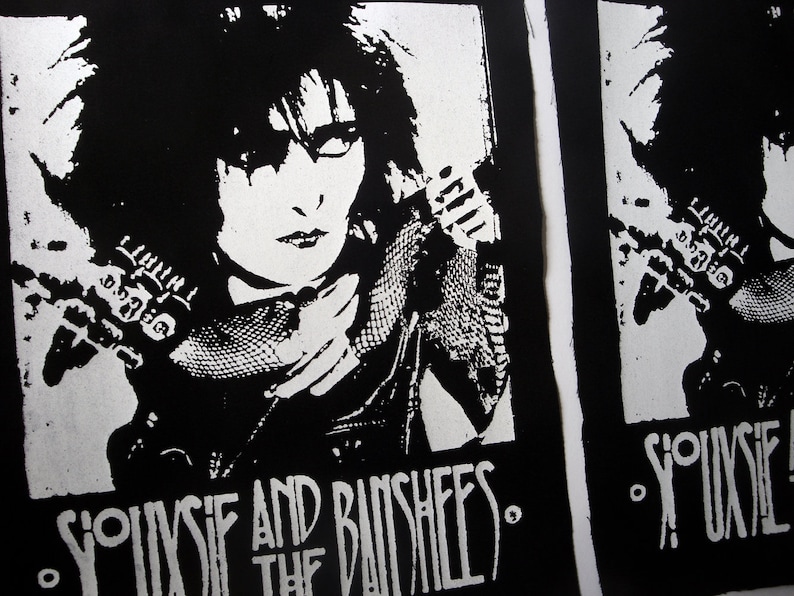 Siouxsie and the Banshees Post Punk Sew-on Back Patch image 4