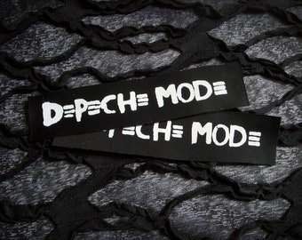 Depeche Mode Post Punk Sew-on Patch