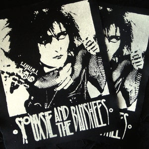 Siouxsie and the Banshees Post Punk Sew-on Back Patch image 1