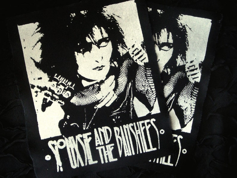 Siouxsie and the Banshees Post Punk Sew-on Back Patch image 1
