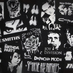 Post Punk & Goth Sew-on Fabric Patches Mystery Packs