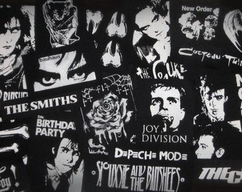 Post Punk & Goth Sew-on Patches Mystery Pack