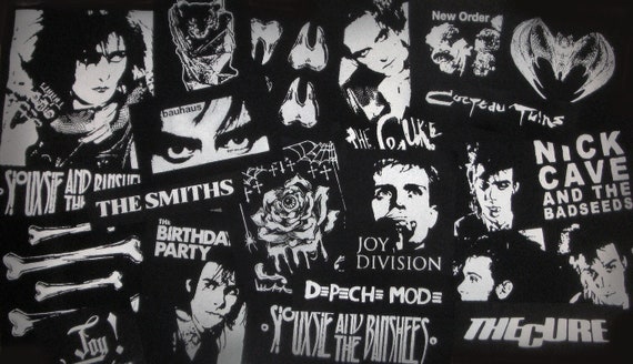 Post Punk & Goth Sew-on Patches Mystery Pack 