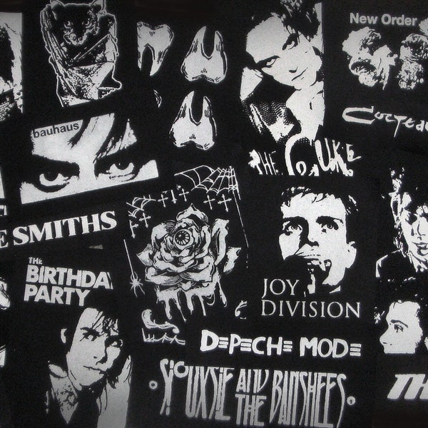 Post Punk & Goth Sew-on Patches Mystery Pack