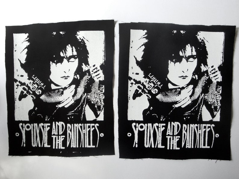 Siouxsie and the Banshees Post Punk Sew-on Back Patch image 3