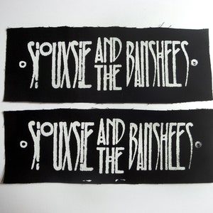 Siouxsie and the Banshees Post Punk Sew-on Patch image 3