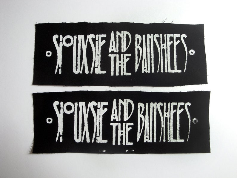 Siouxsie and the Banshees Post Punk Sew-on Patch image 3