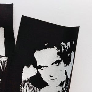 The Cure Robert Smith Post Punk Sew-on Patches image 4