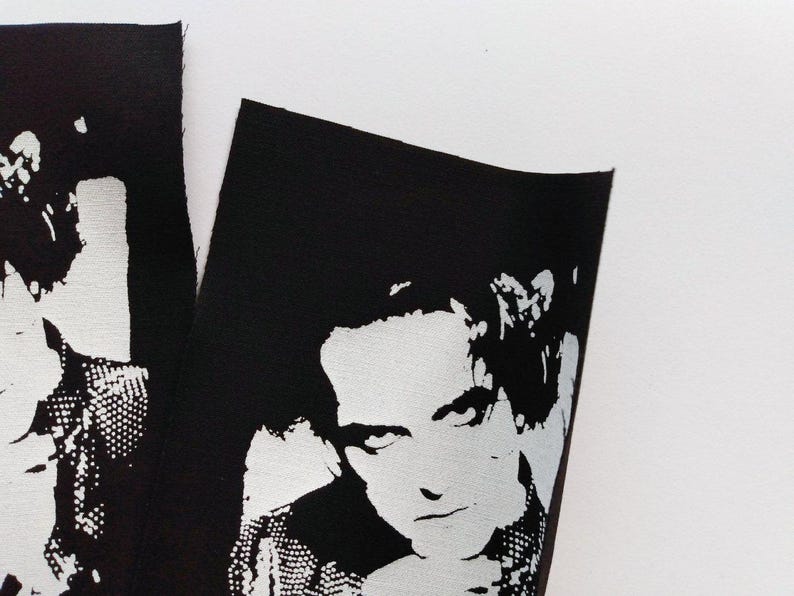 The Cure Robert Smith Post Punk Sew-on Patches image 4