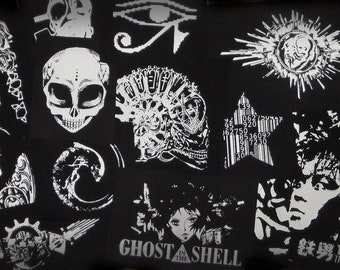 Cyber punk, Industrial Goth & Sci-fi Sew-on Patches Mystery Pack