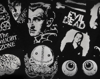 Horror & Halloween Sew-on Patches Mystery Pack