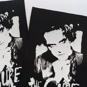 The Cure Robert Smith Post Punk Sew-on Patches image 3