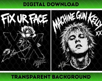 MGK Machine Gun Kelly Lost Americana Tour PNG: Concert Digital File (300 DPI)