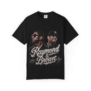 R&B Tour Vibes PNG, Usher Chris Brown Inspired Graphic, Raymond Brown Shirt Design, Retro Concert Tee, Music Sublimation Digital Download