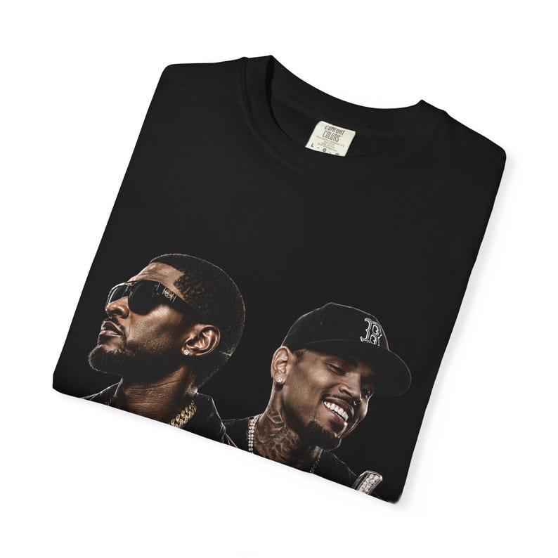 R&B Tour Vibes PNG, Usher Chris Brown Inspired Graphic, Raymond Brown Shirt Design, Retro Concert Tee, Music Sublimation Digital Download