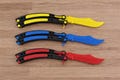 3D Printed Balisong Knife – PLA Butterfly Practice Knife, Safe Flipping Toy product logo