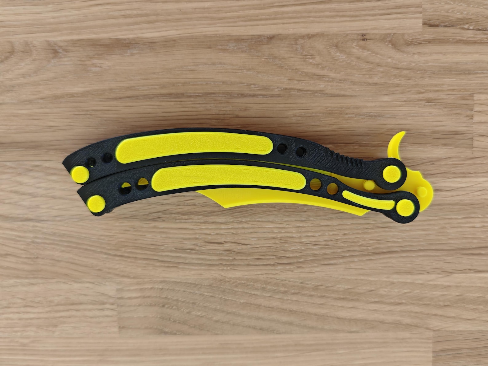 3D Printed Balisong Knife – PLA Butterfly Practice Knife, Safe Flipping ...