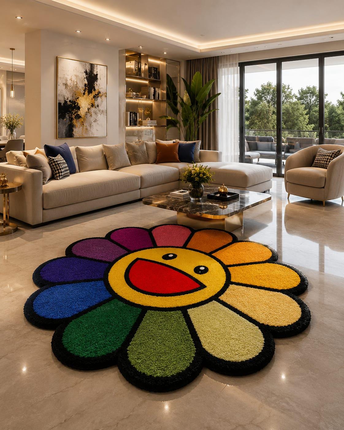 Rainbow Rug Tufting - Etsy