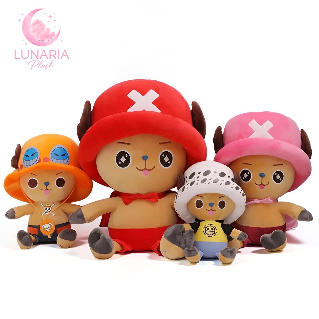 Chopper Plush Toy – Kawaii Anime Reindeer Stuffed Doll 35cm - Etsy