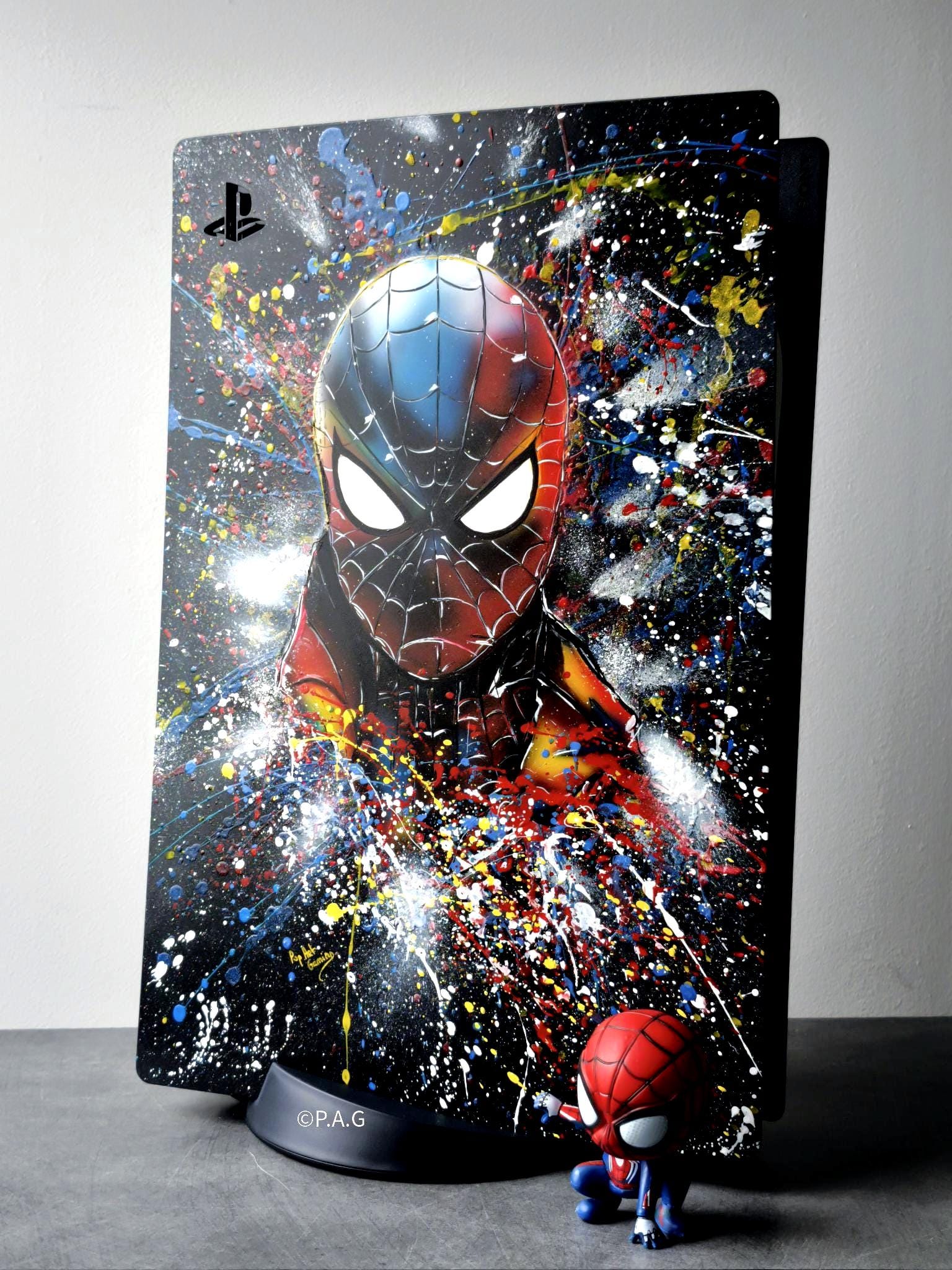 Spiderman Ps5 Cover - Etsy Singapore