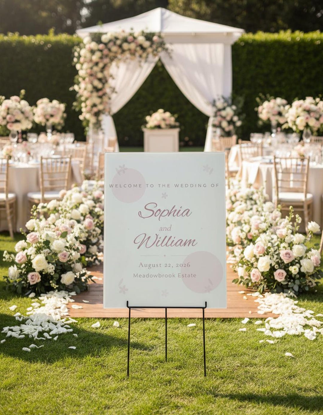 Personalized Wedding Welcome Sign - Etsy