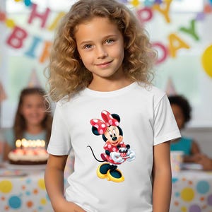 Mickey Mouse minnie mouse print on t shirt print on demand . also used for PNG SVG Bundle Kids Tshirt Print On Demand High Resolution Clipart Birthday Party DIY Sublimation Cricut Cut File Sticker Wall Art Cute Boy Wearing Black Tshirt With Mickey Mouse Party Celebration Confetti Streamers Colorful Design Outdoor Race Track Disney Characters Transparent PNG Instant Download Waterslide Tumbler Wrap Iron On Transfer Heat Press Vinyl Decal Kids Shirt Design Planner Sticker Journal.