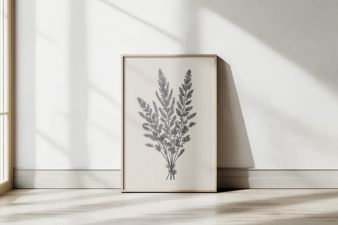 Antique Flower Print | Vintage Botanical Illustration | Floral Wall Art ...