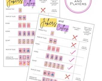 Joker and Calling Cheat Sheet