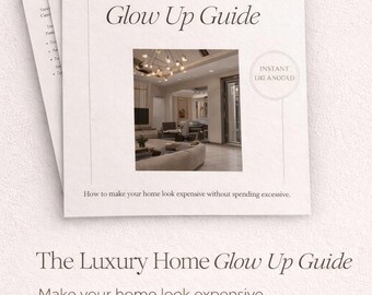 Luxury Home Glow up Guide | Interior Styling PDF (digital Download) - Etsy