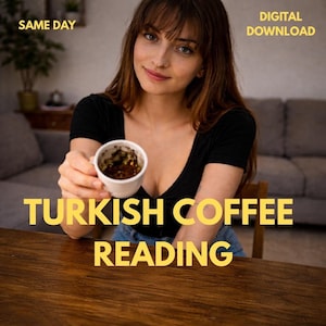 Lectura de café turco, adivino, psíquico honesto, psíquico el mismo día