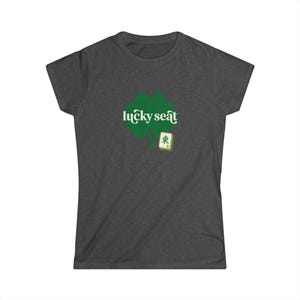 Copia de la camiseta con trébol Lucky Seat / camiseta con gráfico de trébol imagen 6