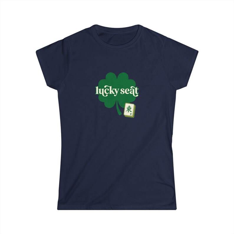 Copia de la camiseta con trébol Lucky Seat / camiseta con gráfico de trébol imagen 9