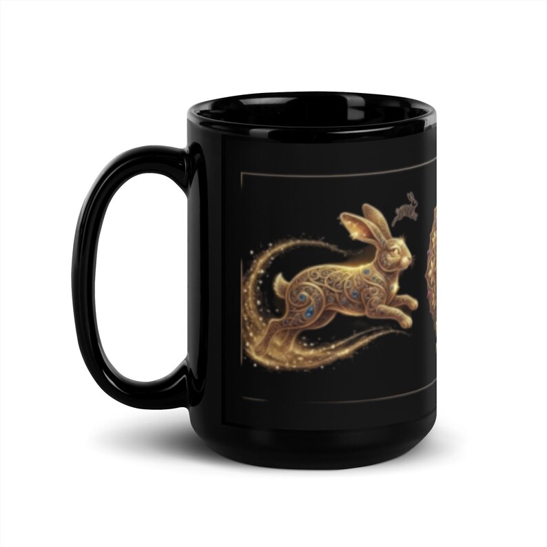 Mug brillant noir