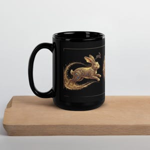 Mug brillant noir