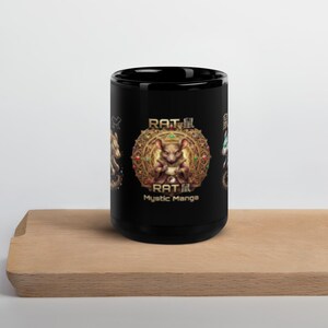 Mug brillant noir