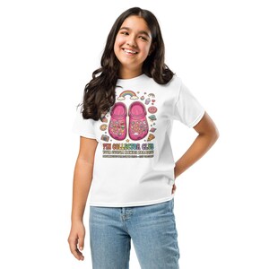 Kids' T-Shirt with Clogs & Charms - Kawaii Kidcore Streetwear, Y2K Original Top