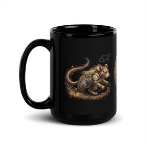 Mug brillant noir
