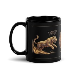 Mug brillant noir