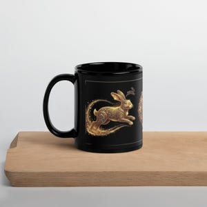 Mug brillant noir