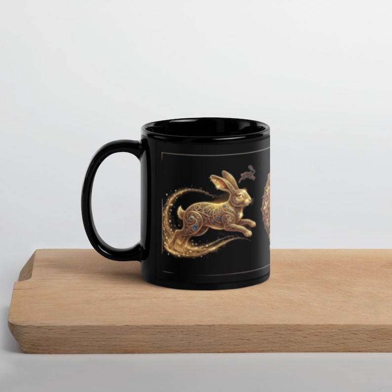 Mug brillant noir