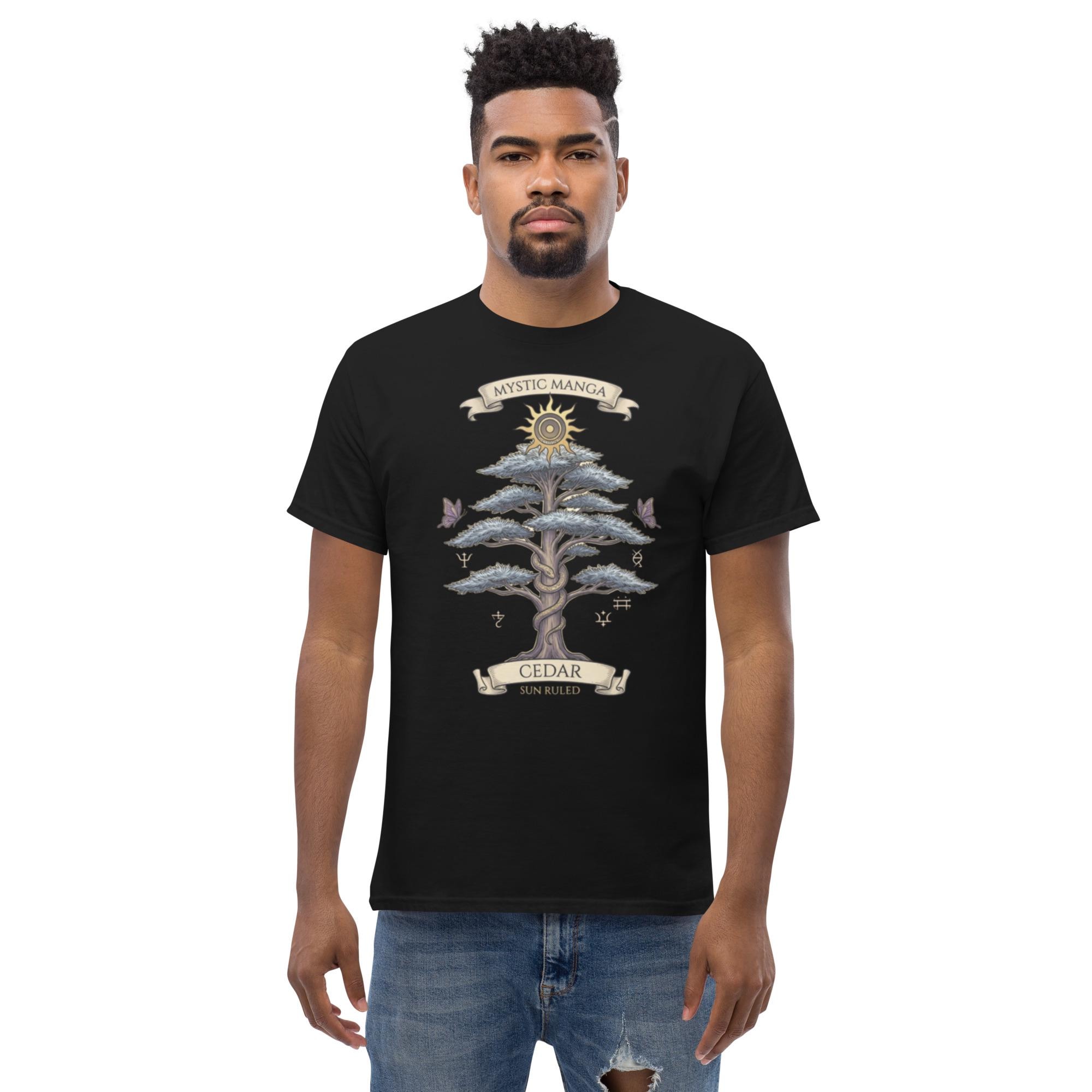 Sacred Cedar — Mystic Manga Tee