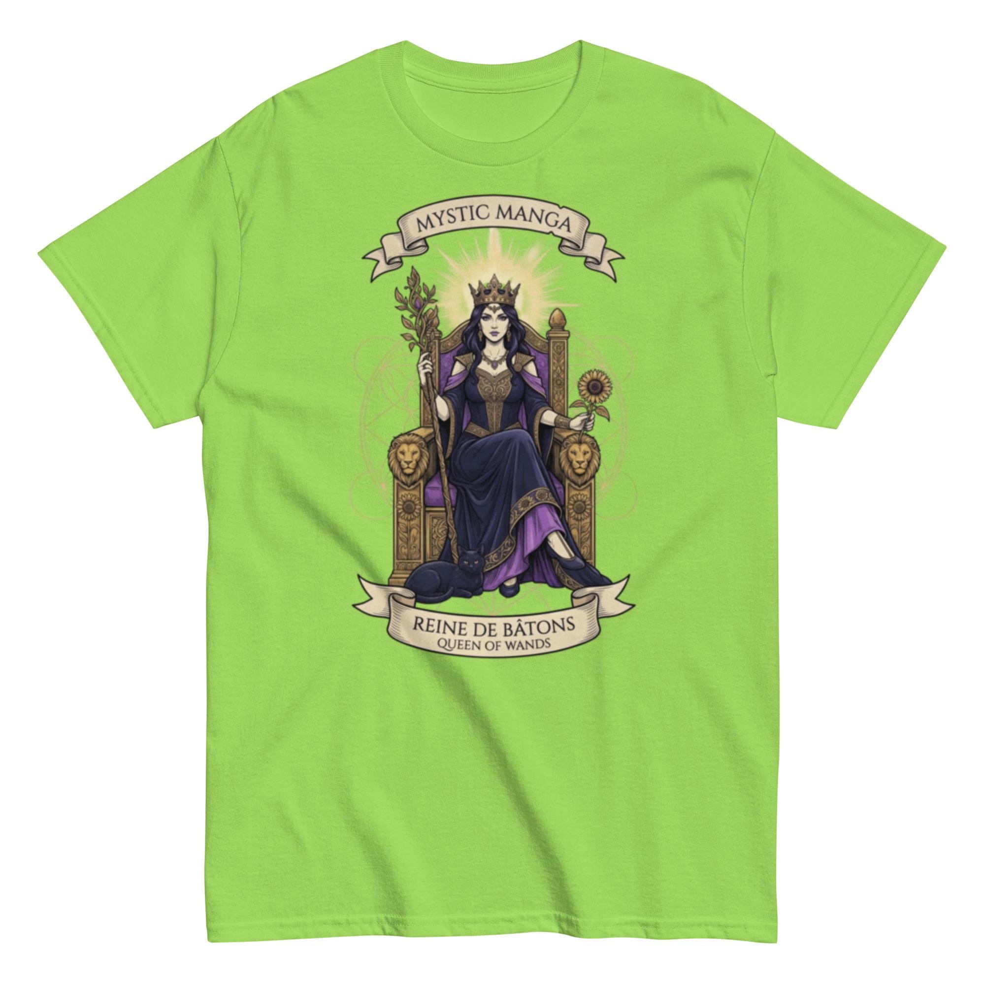 Queen of Wands — Mystic Manga Tee