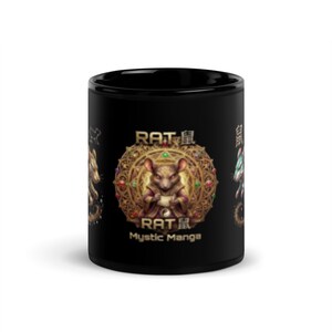 Mug brillant noir